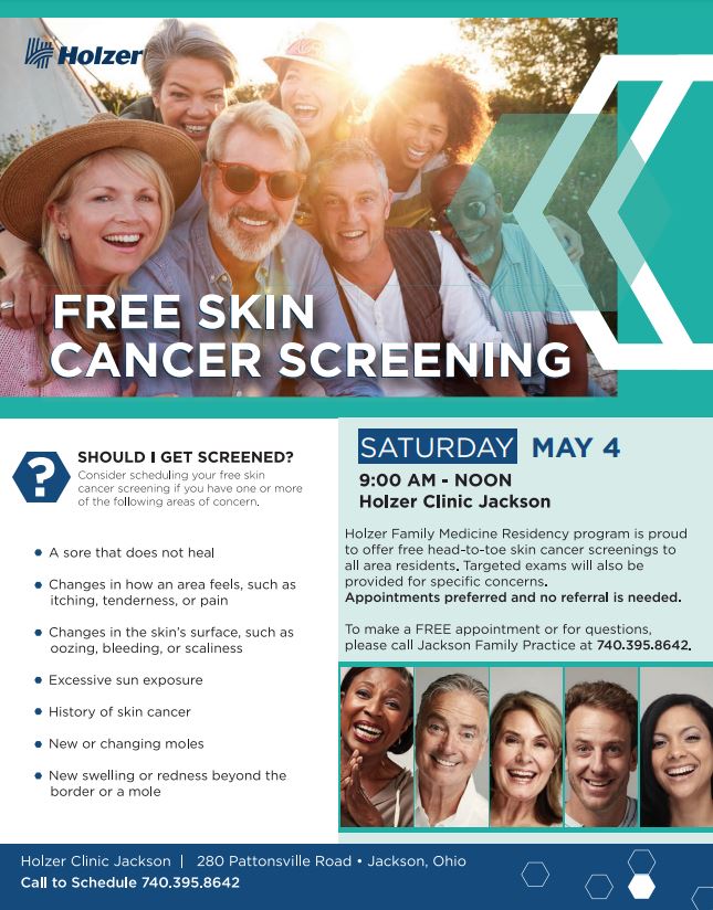 Skin Cancer Screening Flyer