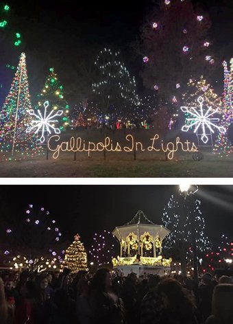 Scenes from Gallipolis In Lights