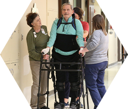 Alan Pearson, Holzer Inpatient Rehabilitation patient