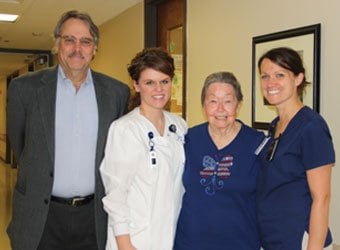 Norma Wiseman and Holzer Inpatient Rehabilitation Unit Staff